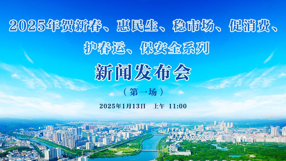 2025年賀新春、惠民生、穩(wěn)市場(chǎng)、促消費(fèi)、 護(hù)春運(yùn)、保安全系列新聞發(fā)布會(huì)（第一場(chǎng)）